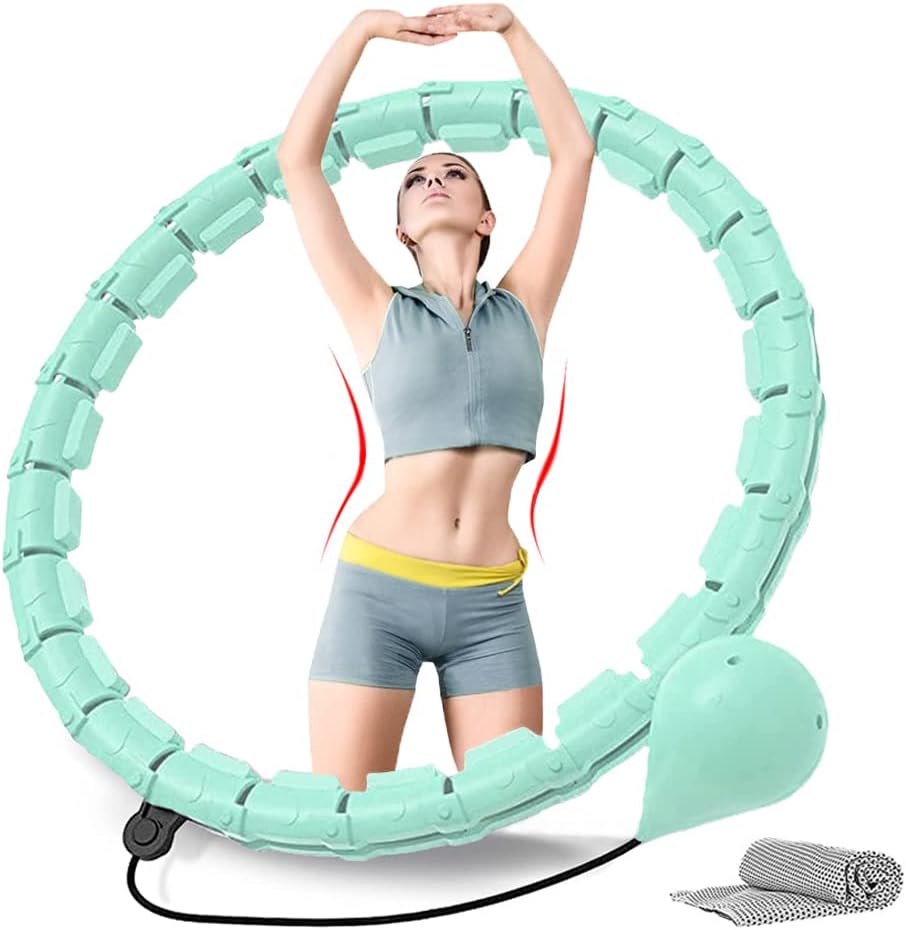 Fit Smart Weighted Hula Hoops For Adults